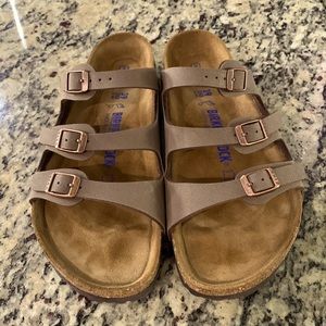 Birkenstock sandal Florida soft footbed mocha